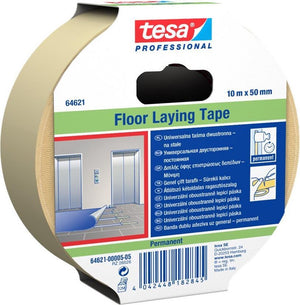 Tesa transparent double-sided self-adhesive tape pp-carrier and synthetic rubber