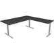 Bureau kerkmann 11023113 form 2 antraciet, zilver