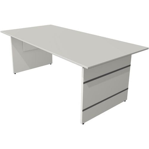 Zit-sta-bureau kerkmann 11466711 rechthoekig lichtgrijs