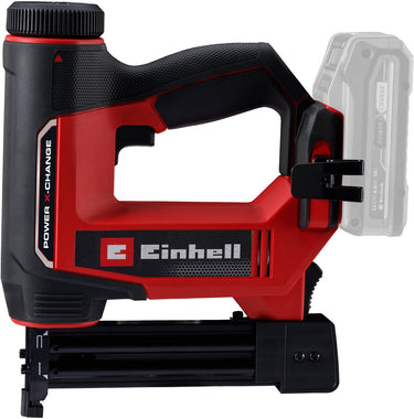 Einhell accu tacker te-cn 18 32 li solo - power x-change - 18 v li-ion - max. 20 schoten per minuut - incl. 300 spijkers - incl. 300 nieten - excl. accu en oplader