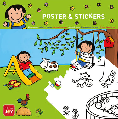 Clavis kleurposter anna en de lente