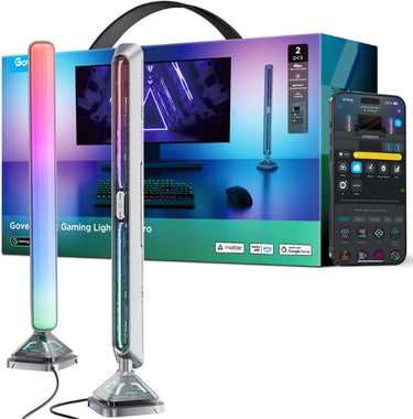 Govee gaming light bars pro - gaming verlichting - rgbic - app-bediening - alexa google - matter compatibel