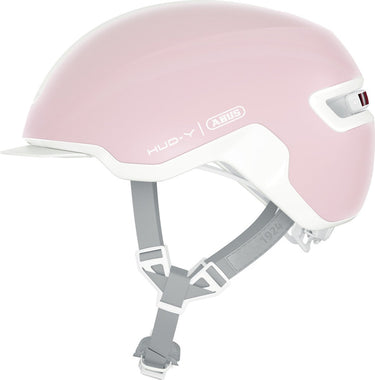 Abus fietshelm hud-y pure rose s - 51-55 cm - pink - geschikt voor gebruik op elektrische fietsen - stadsfietsen - 280 g