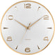 Karlsson wandklok sienna glow - wit - 40.6x5x40.6cm - wandklok scandinavisch