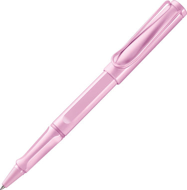 Lamy safari lightrose rollerbalpen - tijdloze klassieke pen met ergonomische greep lijndikte m - lichaam van robuust asa-kunststof, met rollerbalvulling m 63 in zwart