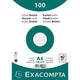 Indexkaarten exacompta 10808se wit papier