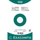 Indexkaarten exacompta 10803x wit papier