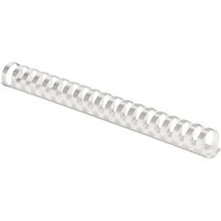 Pack 100 binding combs white 5347005 fellowes plastic a4 16mm