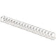 Pack 50 binding combs white 5349802 fellowes plastic a4 45mm