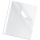 Pack 100 binding cover white 53152 fellowes thermal 3mm