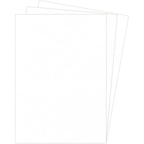 Pack 100 binding cover white 5370104 fellowes leatherboard a4
