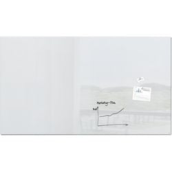 Glasbord sigel gl235 wit 2400x1200x18 mm