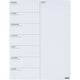 Weekplanner desq 4225 wit