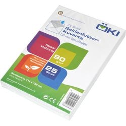 Enveloppen öki 45617 zonder venster c6 gegomd wit