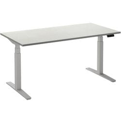 Zit-sta-bureau ceha ade2plme168q9016w wit melamine, metaal