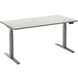 Zit-sta-bureau ceha ade2plme189q9006w wit melamine, metaal