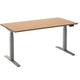 Zit-sta-bureau ceha ade2plhl208q9006be beuken melamine, metaal