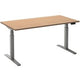 Zit-sta-bureau ceha ade2plme148q9006be beuken melamine, metaal