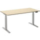 Zit-sta-bureau ceha ade2plhl148q9016ah esdoorn melamine, metaal