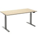 Zit-sta-bureau ceha ade2plhl189q9006ah esdoorn melamine, metaal