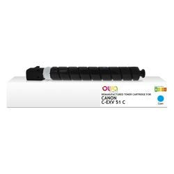 Inktcartridge owa c-exv 51 c compatibel cyaan