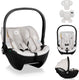 Lionelo moxie i-size - autostoel draagstoel vanaf geboorte - 40-87 cm - achterwaarts gericht (rwf) - bamboe stof - dri-seat - lichtgewicht 4,3 kg - isofix compatibel - memory foam - magnetische gordels - zonnekap - verstelbare hoofdsteun