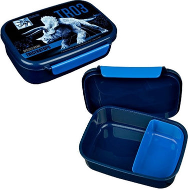 Undercover jurassic world lunchbox blauw