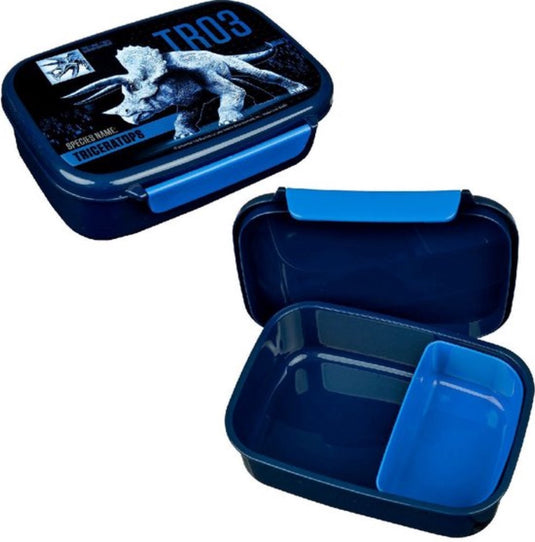 Undercover jurassic world lunchbox blauw