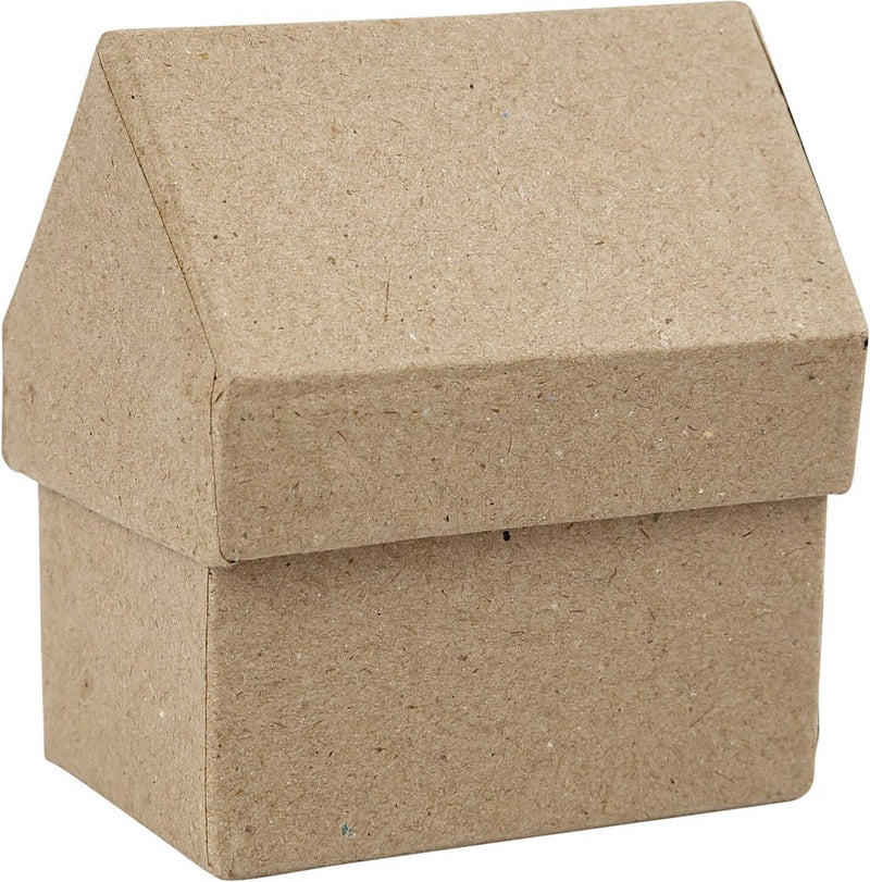 Load image into Gallery viewer, Creativ company huizen papier-mache, set van 4

