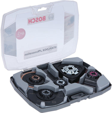 Bosch professional multitool zaagbladenset 5-delige starlock best of cutting renovatie - 2608664624