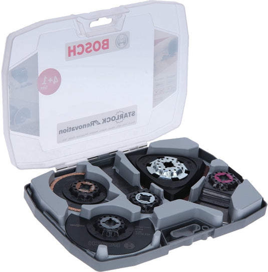 Bosch professional multitool zaagbladenset 5-delige starlock best of cutting renovatie - 2608664624
