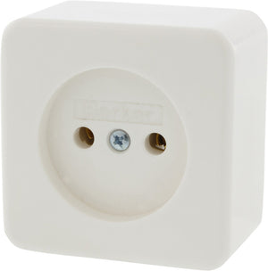Berker opbouw wandcontactdoos (wcd) 1-voudig polarwit