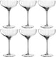 Leonardo poesia champagne coupe 260 ml transparant - set 6