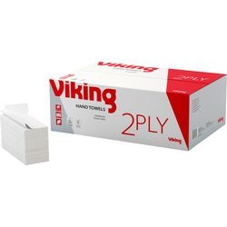 Papieren handdoeken viking z-vouw 2-laags
