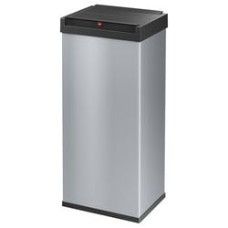 Hailo 0860-221 big-box swing xl prullenbak 52l zilver