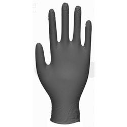 Wegwerphandschoenen nitrex gp0034 nitril large (l) zwart