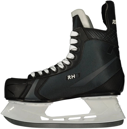 Roces – rh 6 – ijshockeyschaatsen – schaatsen heren – zwart wit – high support enkelcup comfortvoering – maat eu 41