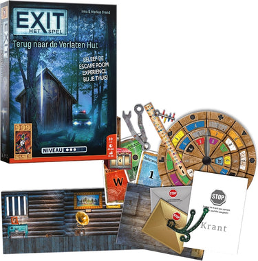 999games 999 games - exit - terug naar de verlaten hut - breinbreker - escape room spel