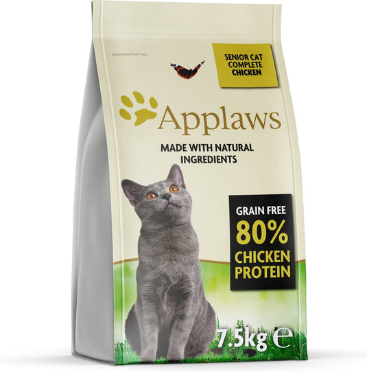 Applaws senior - kattenvoer - kurkuma - hypoallergeen - 7,5 kg