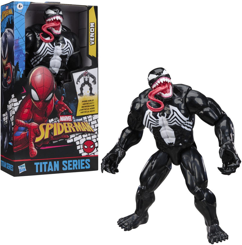 Load image into Gallery viewer, Hasbro marvel spider-man titan series venom speelfiguur
