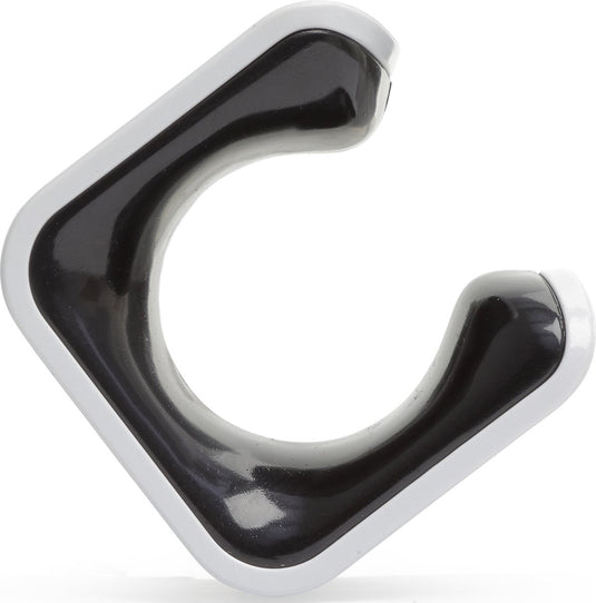 Clug roadie fiets clip voor de muur - wit zwart