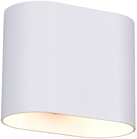 Trio alani - wandlamp - wit mat - excl. 1x g9 3 w - verlichting omhoog en omlaag - wandmontage