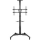 Act monitorstandaard ac8370 zwart aluminium, kunststof, staal