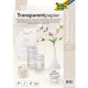 Overtrekpapier folia a4 115 g m² wit 10 vellen