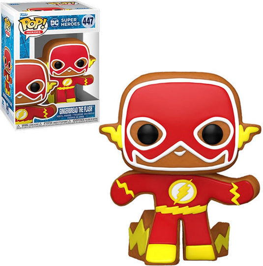 Dc comics funko the flash - holiday 2022 pop! heroes the flash 9 cm verzamelfiguur - multicolours