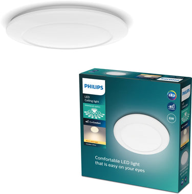 Philips led philips cinnabar plafonnière - warmwit licht - 25cm