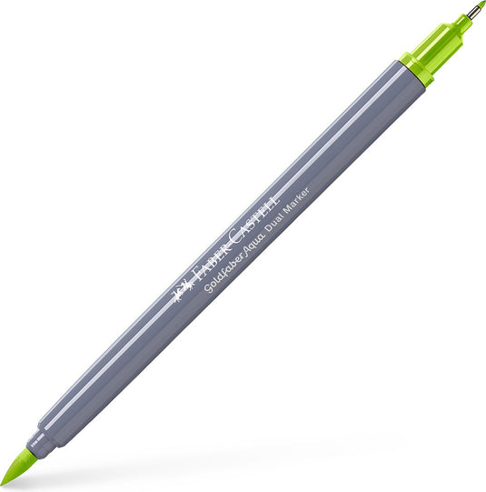 Faber-castell - duo aquarel marker - goldfaber - licht groen 171 - brush 0,6mm - fc-164671