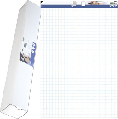 Kangaro flipoverpapier - blanco ruit - 65 x 100 cm