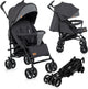 Lionelo irma - buggy - wandelwagen - duurzame en lichte 7kg kinderwagen - geschikt voor kinderen tot 15 kg - geveerde wielen - 360° - van 6 maanden tot 5 jaar - opbergmand - verstelbare handgreep - snel inklapsysteem - compact formaat - muskietennet