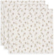 Jollein hydrofiele doek small – 70x70cm – tiny park – 3 stuks